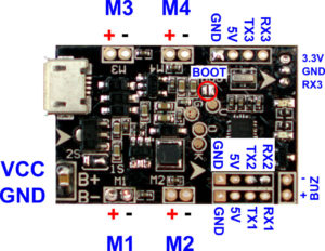 happymodel_f3_evo_brushed_board_pinout